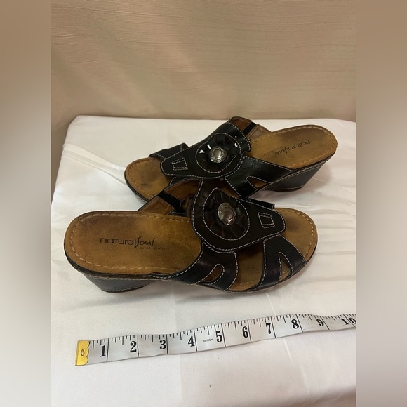 🔴 NaturalSoul by naturalizer women’s bohemian hippie slip on sandal size 8.5 - Picture 7 of 8